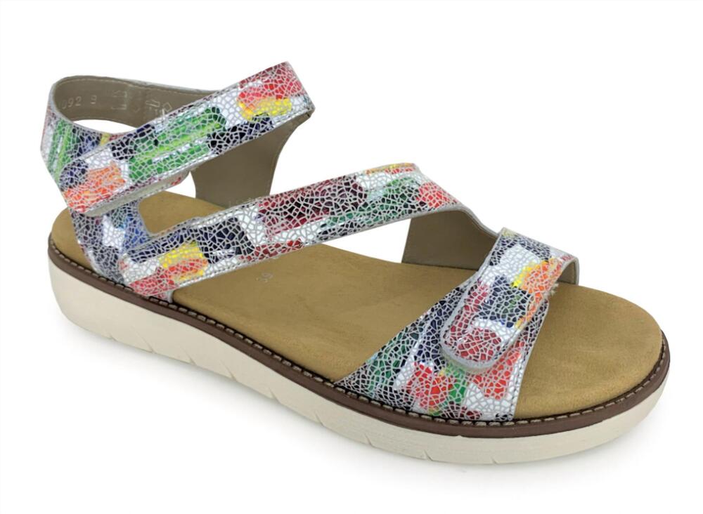 NEW REMONTE women's jocelyn 50 sandal in pink multi